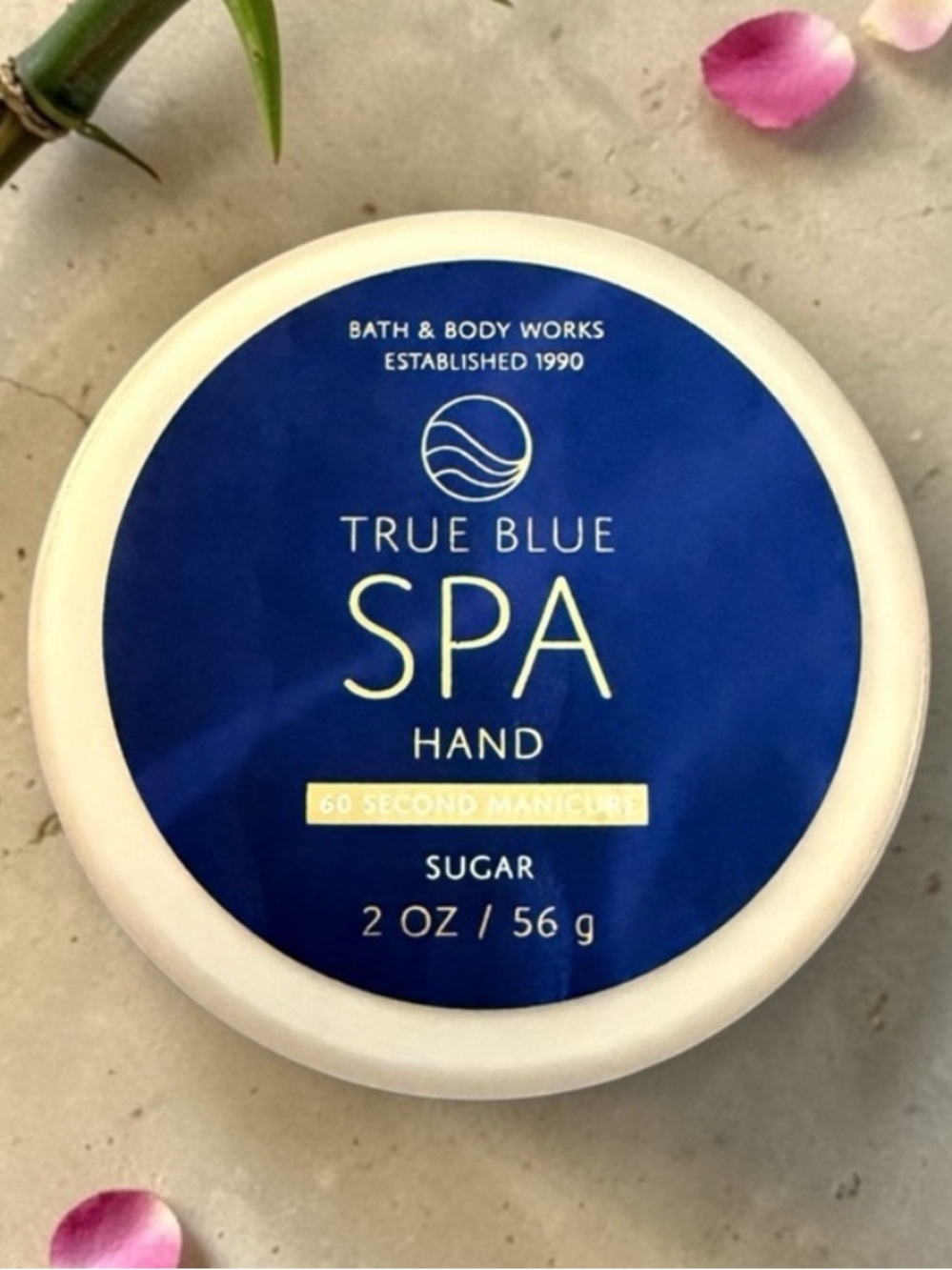 Bath & Body Works True Blue Spa Hand Sugar Scrub